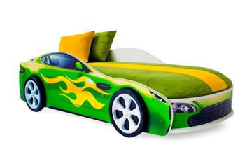 Детская кровать-машина Бондимобиль зеленый в Курске