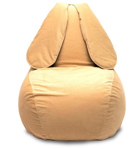 Кресло Зайка (длинные уши), желтый в Курске