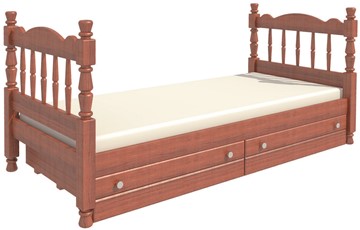 Детская кровать Алёнка (Орех) с основанием в Курске