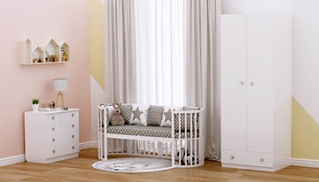 Детская кровать POLINI Kids Simple 911 Белый в Курске - предосмотр 8