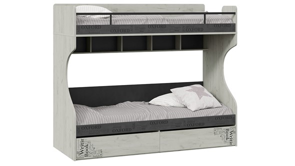 Кровать 2-ярусная Оксфорд-2 ТД-399.11.01 в Курске - изображение