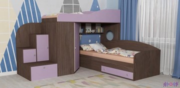 Детская кровать-шкаф Кадет-2, корпус Бодего, фасад Ирис в Курске
