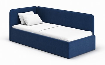 Кровать в детскую Leonardo синий 160х70 в Курске