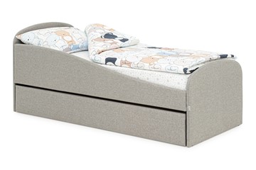 Детская кровать с ящиком Letmo халва (рогожка) в Курске