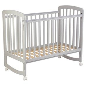 Кроватка для новорожденных POLINI Kids Simple 304 Серый в Курске
