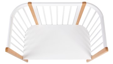 Приставная кровать POLINI Kids Simple 120 Белый / Бук в Курске - предосмотр 4