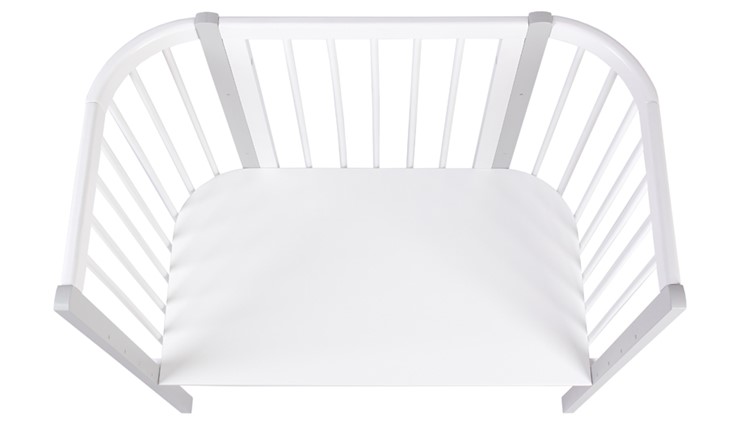Детская кровать POLINI Kids Simple 120 Белый / Серый в Курске - изображение 3