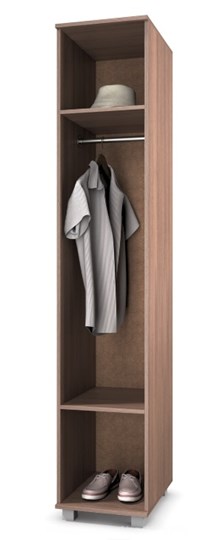 Распашной шкаф Е-12, Ясень шимо светлый/темный в Курске - изображение 1