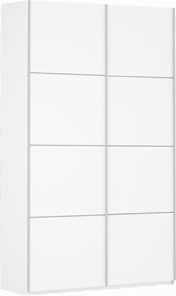 Шкаф-купе Прайм (ДСП/ДСП) 1400x570x2300, белый снег в Курске