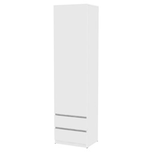 Одностворчатый шкаф Мальта H165, Белый в Курске