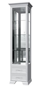 Шкаф-витрина Грация ШР-1, белый, 3 стекла, 420 в Курске