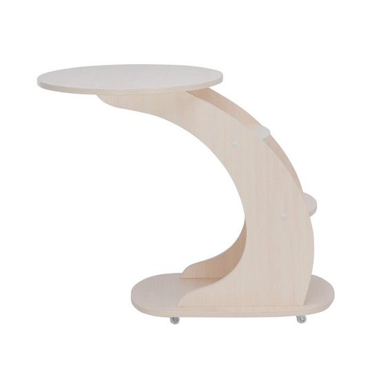 Подкатной стол Leset Стелс, цвет Молочный дуб в Курске - изображение 2