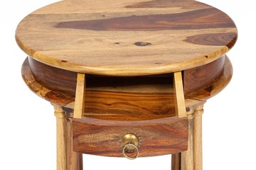 Кофейный стол Бомбей - 1149  палисандр, 45*45*60, натуральный (natural) арт.10049 в Курске - предосмотр 1