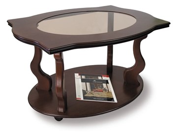 Журнальный стол Берже 3С (темно-коричневый) в Курске