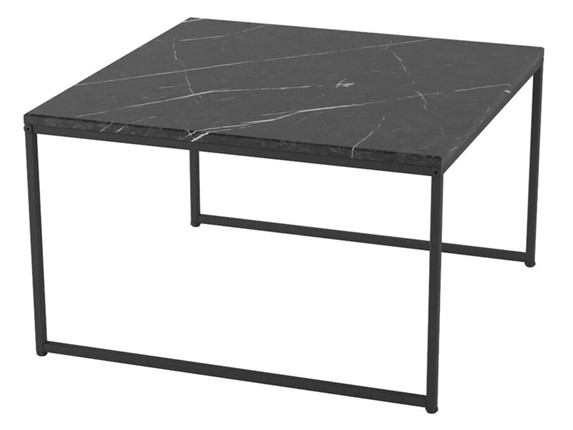 Журнальный стол Овер (черный мрамор-черный) в Курске - изображение