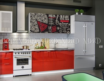Гарнитур кухонный фотопечать Пицца 2,0 в Курске - предосмотр