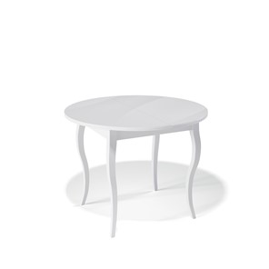 Стол из стекла Kenner 1000С (Белый/Стекло белое глянец) в Курске
