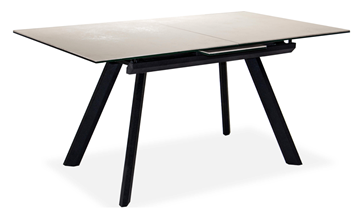 Кухонный раскладной стол Бордо 2CQ 160х90 (Oxide Avorio/Графит) в Курске - предосмотр