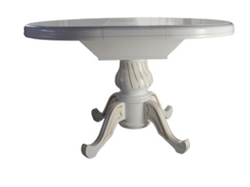 Кухонный стол раскладной Ф-100(130), на одной ножке, (стандартная покраска) в Курске - предосмотр 2