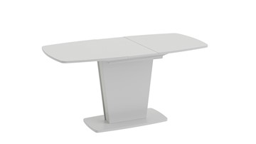 Кухонный раскладной стол Честер тип 2, цвет Белый/Стекло белый глянец в Курске - предосмотр 1