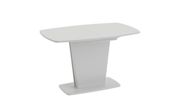 Кухонный раскладной стол Честер тип 2, цвет Белый/Стекло белый глянец в Курске