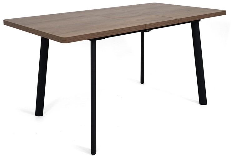 Обеденный раздвижной стол Дали-1L(ноги черные, дуб табако) в Курске - изображение 3