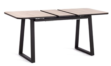 Обеденный раздвижной стол MALTIDO ЛДСП/HPL/металл, 130/160x75x75 Дуб Вотан/чёрный арт.19745 в Курске - предосмотр 5