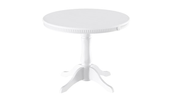 Обеденный раздвижной стол Орландо Т1, цвет Белый матовый (Б-111.02.1) в Курске - изображение
