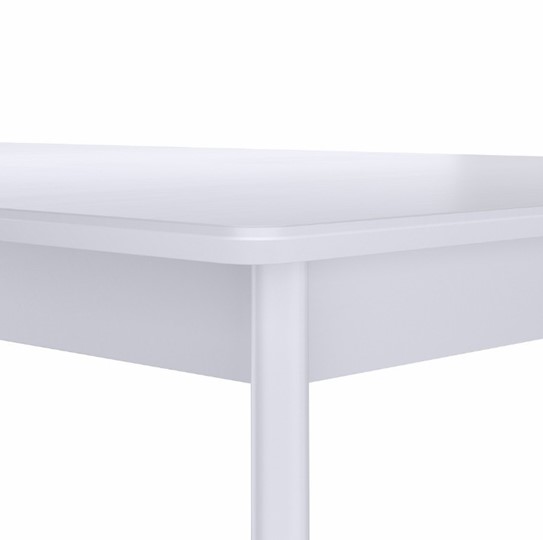 Кухонный стол раскладной Пегас Classic Plus 120, Белый в Курске - изображение 3