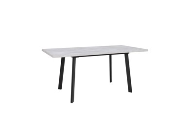 Обеденный раздвижной стол Робин, опоры прямые, цемент светлый в Курске - предосмотр 2