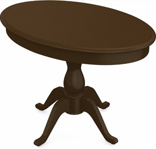 Кухонный стол раскладной Фабрицио-1 исп. Эллипс, Тон 4 Покраска + патина (в местах фрезеровки) в Курске
