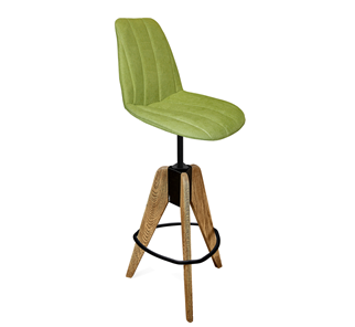 Барный стул SHT-ST29-C1/S92 (оливковый/брашированный коричневый/черный муар) в Курске