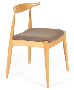 Обеденный стул BULL бук/ткань 54,5x54x75 Натуральный арт.19586 в Курске