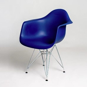 Обеденный стул DSL 330 Chrom (темно-синий) в Курске