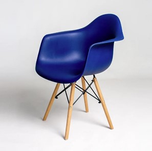 Обеденный стул DSL 330 Wood (темно-синий) в Курске