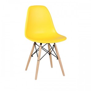 Дизайнерский стул EAMES DSW WX-503 PP-пластик желтый в Курске