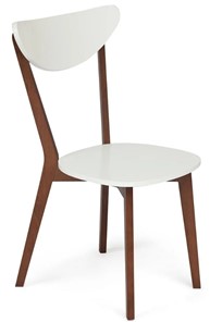 Обеденный стул MAXI (Макси), бук/МДФ 86x48,5x54,5 Белый/Коричневый арт.19583 в Курске