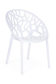 Обеденное кресло BUSH (mod.017) пластик 60*58,5*80 белый, арт.11725 в Курске