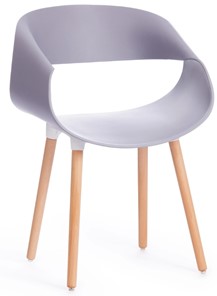 Обеденный стул QXX (mod. C1058) 54х56х78 серый 024 /натуральный арт.15194 в Курске