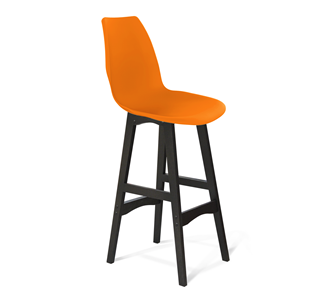 Барный стул SHT-ST29/S65 (оранжевый ral2003/венге) в Курске