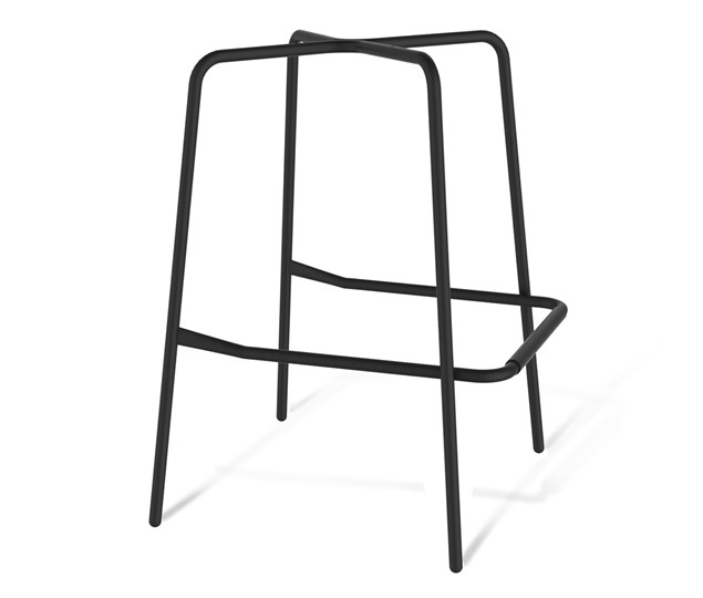 Барный стул SHT-ST19/S29 (черный/черный муар) в Курске - изображение 5