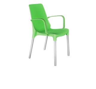 Обеденный стул SHT-ST76/S424 (зеленый/хром лак) в Курске