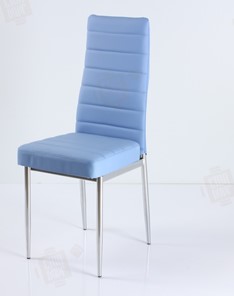 Кухонный стул В-1 хром люкс голубой в Курске
