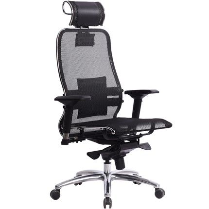 Офисное кресло Samurai S-3.04, черный в Курске - изображение