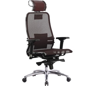 Компьютерное кресло Samurai S-3.04, темно-бордовый в Курске