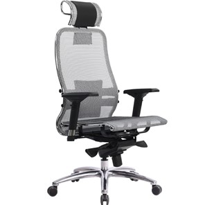 Кресло офисное Samurai S-3.04, серый в Курске - предосмотр