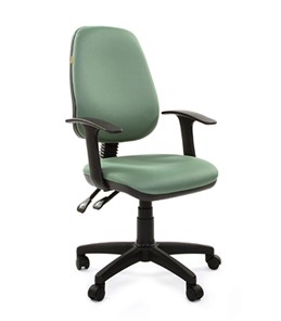 Компьютерное кресло CHAIRMAN 661 Ткань стандарт 15-158 зеленая в Курске - предосмотр