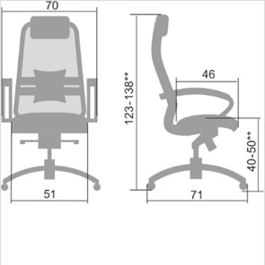 Офисное кресло Samurai SL-1.04, черный в Курске - предосмотр 1