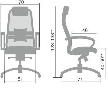 Офисное кресло Samurai SL-1.04, черный в Курске - изображение 1
