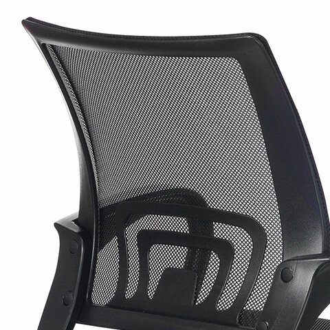 Кресло компьютерное Brabix Fly MG-396 (с подлокотниками, сетка, черное) 532083 в Курске - изображение 6